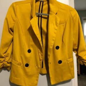 Mustard Colored Blazer